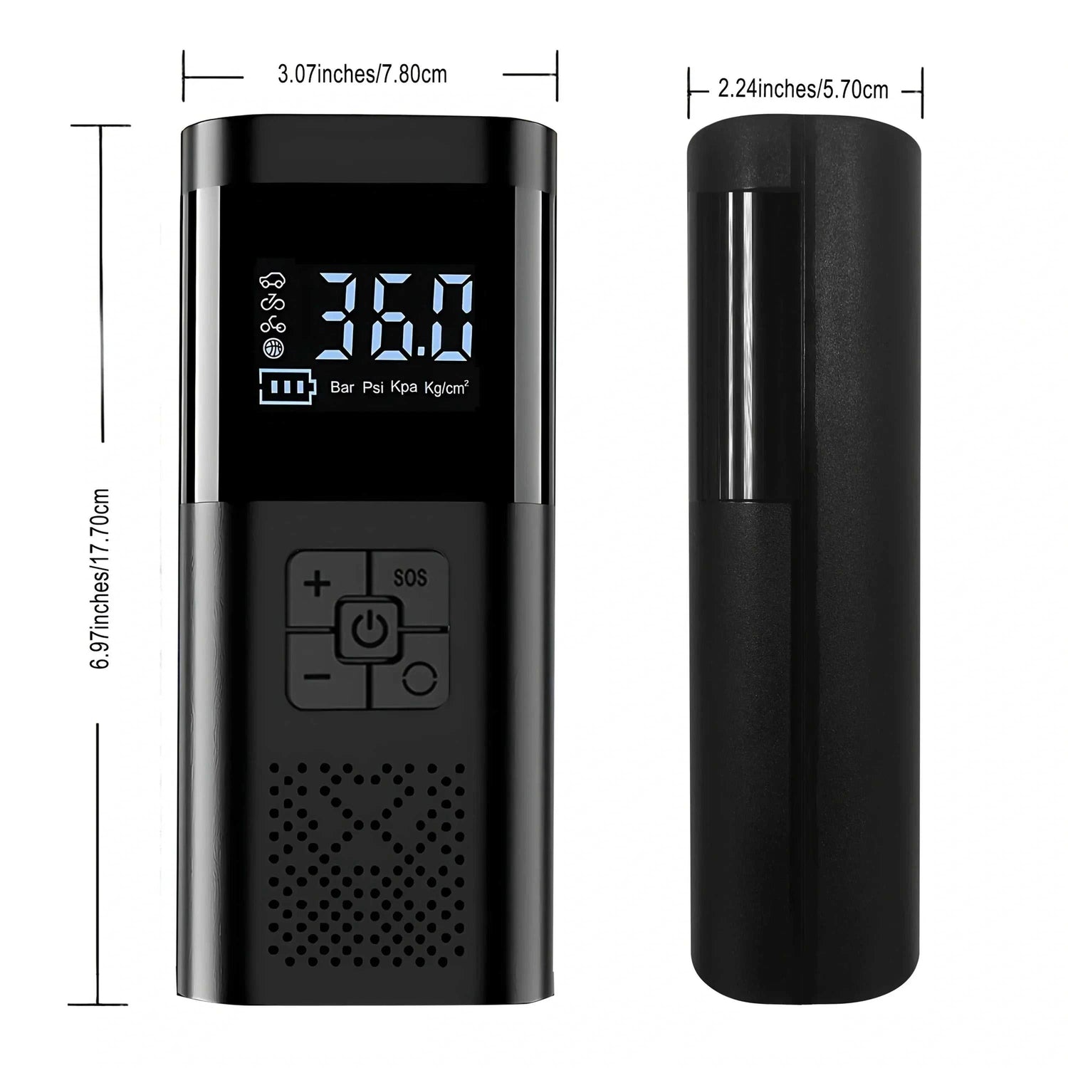 Cordless 150 PSI Portable Tire Inflator