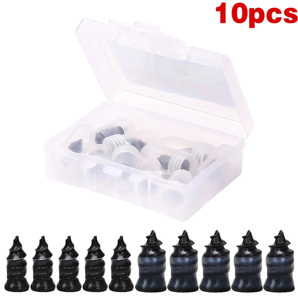 Universal Tubeless Tire Repair Screw Kit – 10/20/30/70pcs Puncture Tool Set