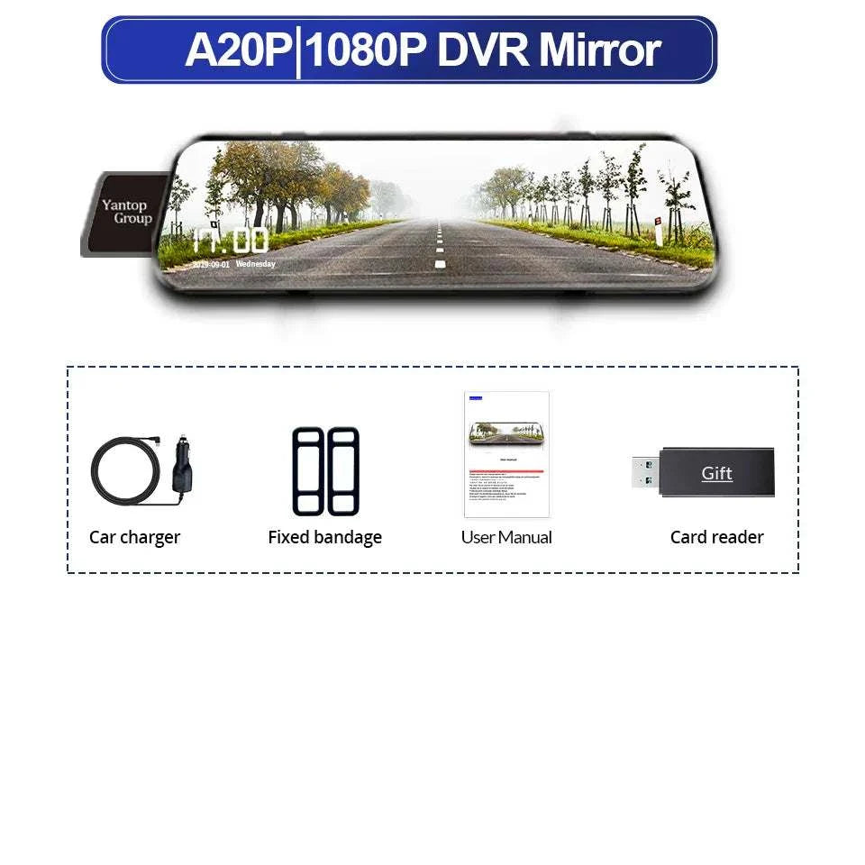 Car DVR Rearview Mirror